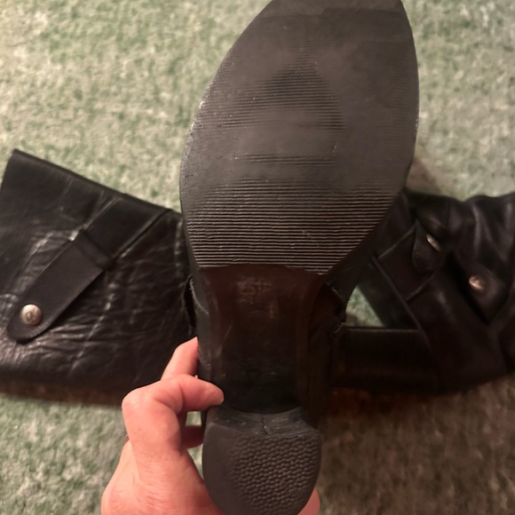 Vintage DESTROY Y2K Black Leather Boots. Motor. Rare. Iconic. - Picture 7 of 13